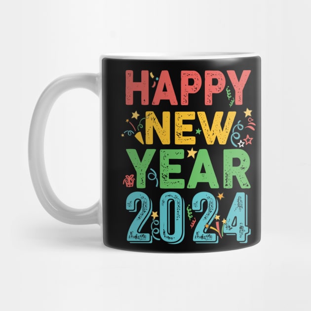 New Years Eve Party Supplies Kids Nye 2024 Happy New Year by James Green